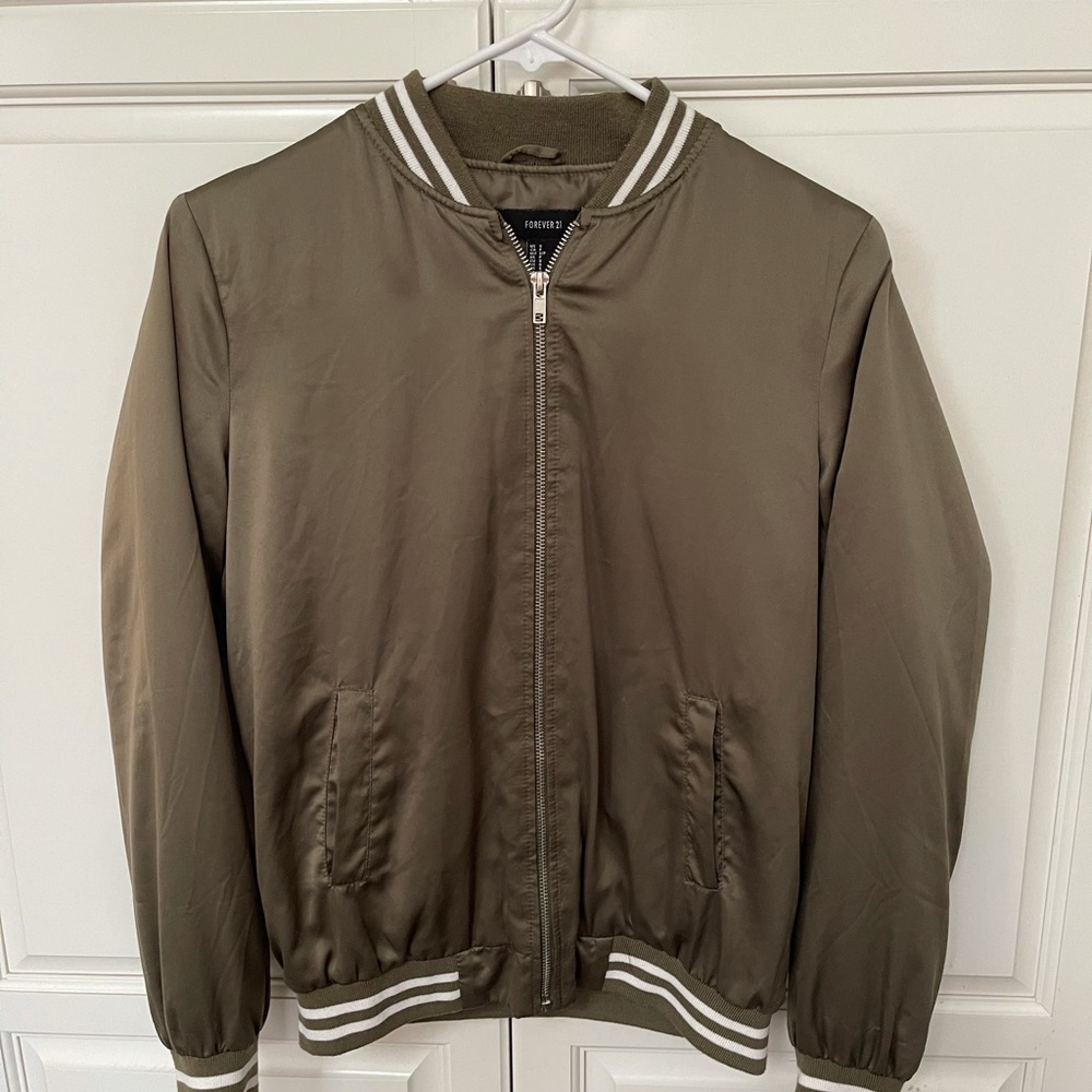 Forever 21 BomberJacket, Brown, Size S